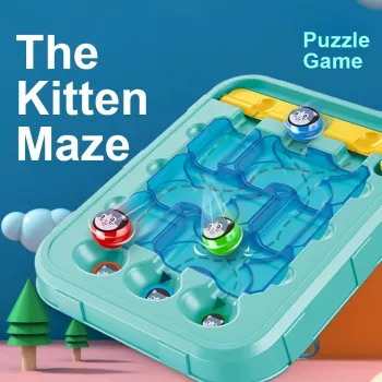 Kitten Maze Adventure: Fast, Fun Maze Missions